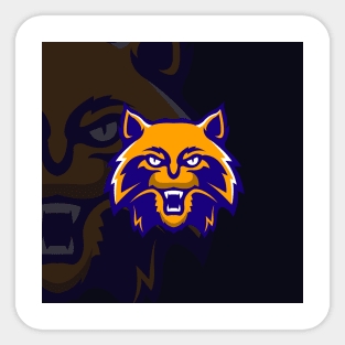 Tiger Logo Sticker